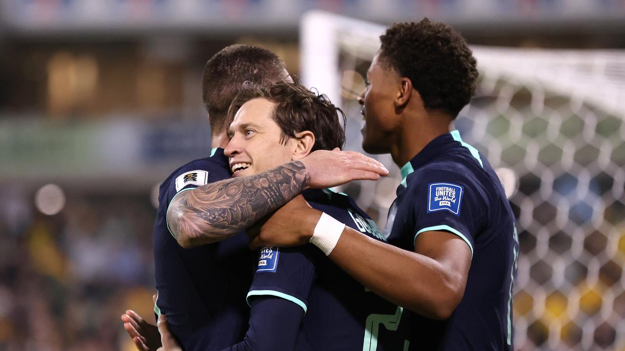 Goodwin was at the heart of an impressive Socceroos performance.