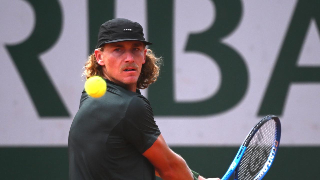 Purcell failed to convert six match points. (Photo by Clive Mason/Getty Images)
