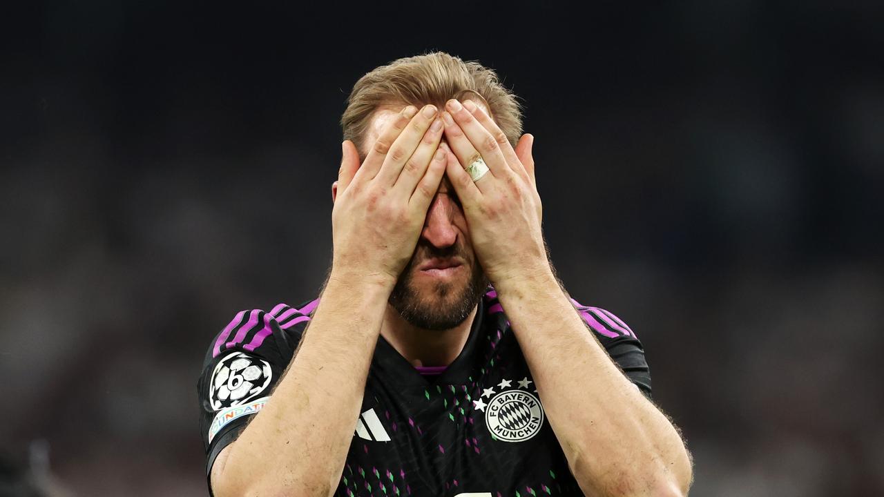 Kane was dejected after the loss.