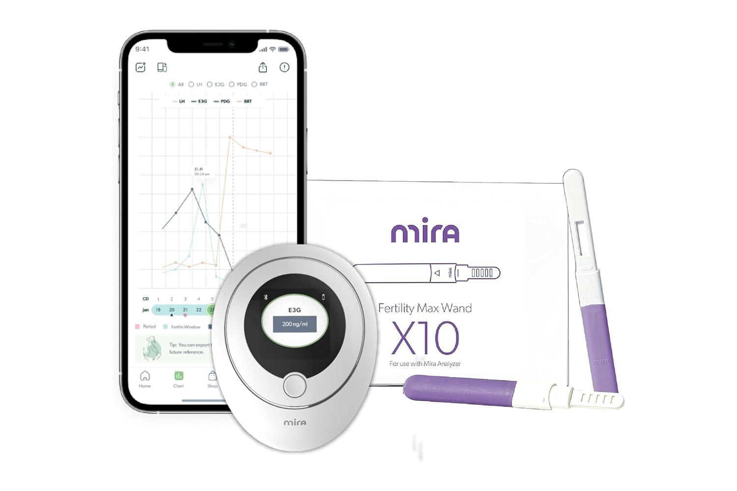 Amazon Mira Hormone Monitor Max Kit