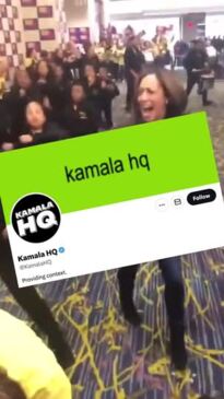 Is Kamala a 'brat'?