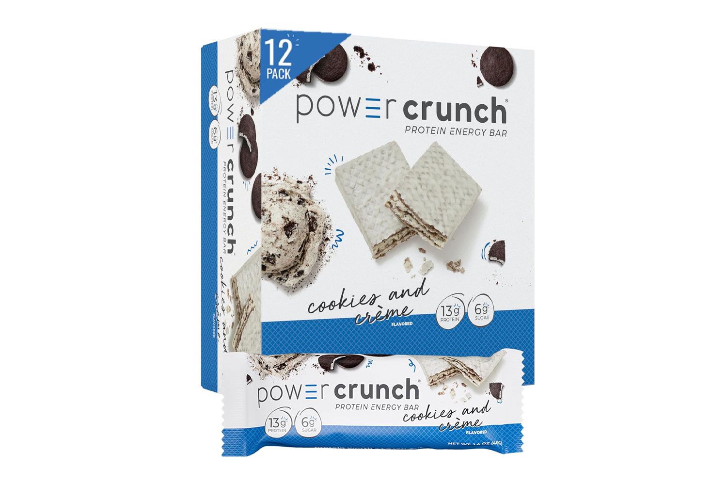 Power Crunch Cookies and CrÃ¨me Protein Bar