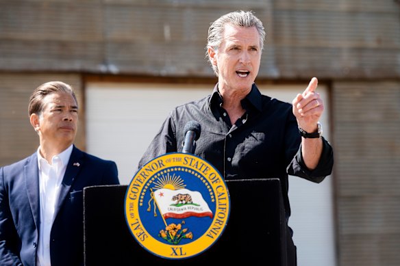 California Governor Gavin Newsom has objected to Trump’s deployment of the National Guard.