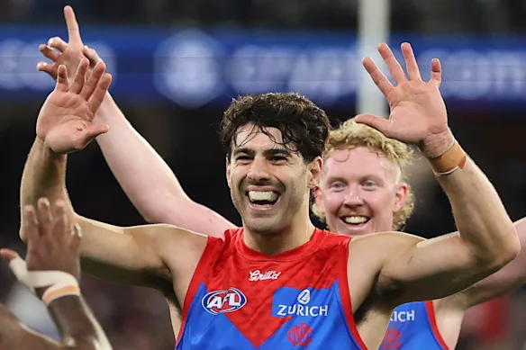 Melbourne midfielders Christian Petracca and Clayton Oliver are both seeking new clubs for 2026, with Petracca keen to land at Gold Coast.
