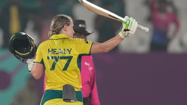 Australian captain Alyssa Healy has thrived at the top of the order in white ball cricket.