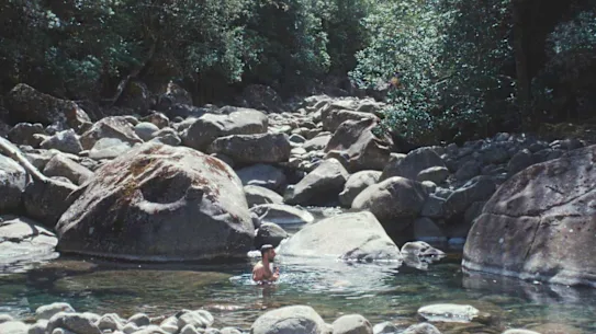 The new face of luxury … a guided walk followed by a cold-water plunge.