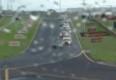 Chaos as rain arrives on restart