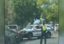 Police vehicle has been rammed by stolen car