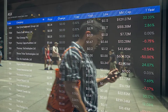 The ASX hit a record high in early trade.