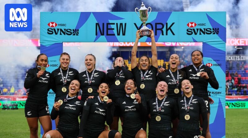 New Zealand beats Australia 22-21 in New York Sevens final to go with overall series victory