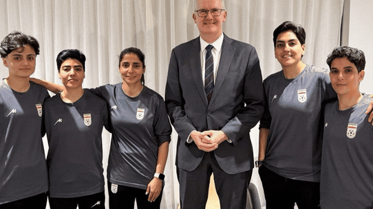 Tony Burke and five Iranian soccer players granted asylum