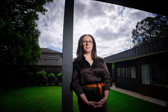 Carol Chevalier at her home in Melbourne’s eastern suburbs. A lump on her pancreas was discovered by sheer luck. 