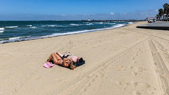 SharkSafe Barrier has proposed an installation at St Kilda Beach in Melbourne.