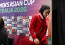 Player breaks down discussing conflict and family concerns at Matildas Asian Cup match