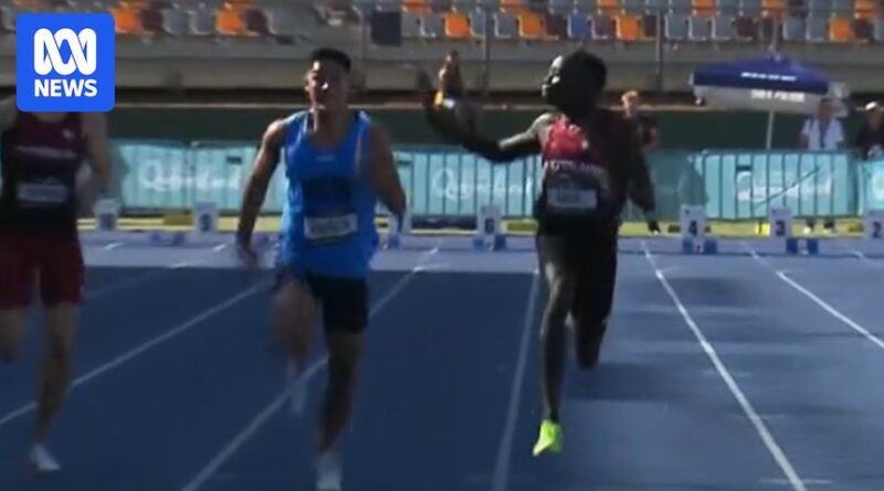 Gout Gout wins another under-20 100m title at Australian Athletics Junior Championships