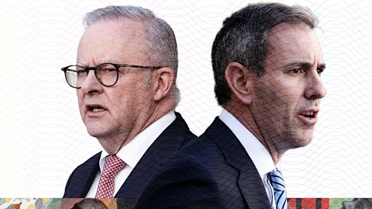 Prime Minister Anthony Albanese and Treasurer Jim Chalmers.