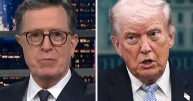 Stephen Colbert Just Slammed The "Super Stupid" Reason For Trump's Potential Iran War Rename