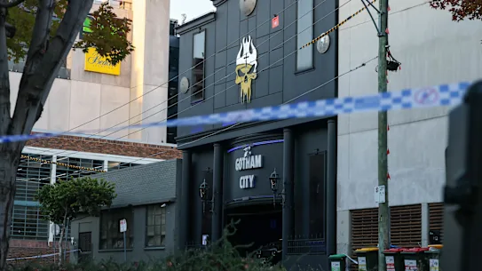 Gotham City brothel was shot at overnight days after the owner received threats. 