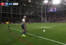 Blues kicker misses shot clock