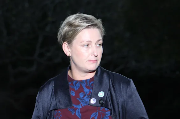 Amanda Camm held a press conference on Wednesday less than 2 kilometres from Mander’s, and just one hour later.