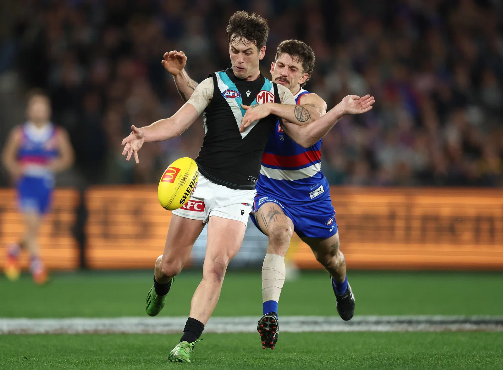 Port Adelaide has won four of its last five meetings with the Western Bulldogs.