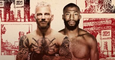 Main Card Results | UFC Paris