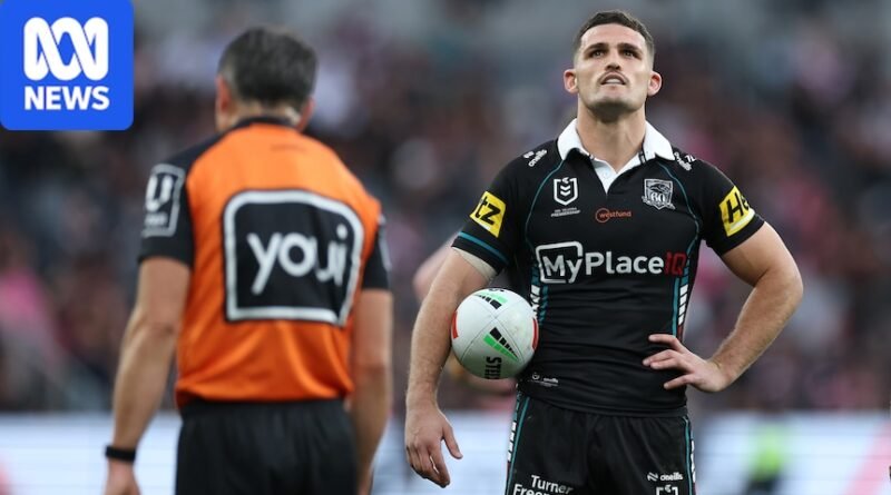 NRL finals: Nathan Cleary facing possible suspension after Panthers down Roosters in epic final