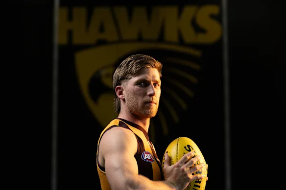 Dylan Moore remains one of the Hawks’ most respected figures.