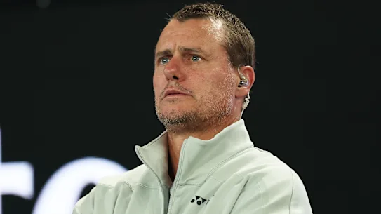 Davis Cup captain Lleyton Hewitt.