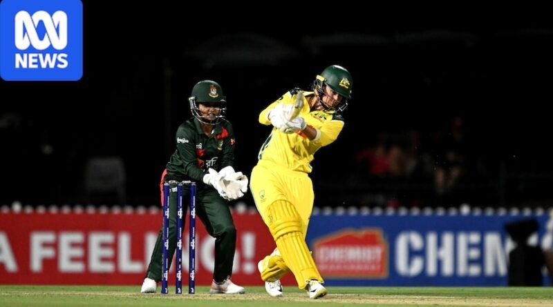 Phoebe Litchfield fires as Australia cruise to seven-wicket victory over Bangladesh