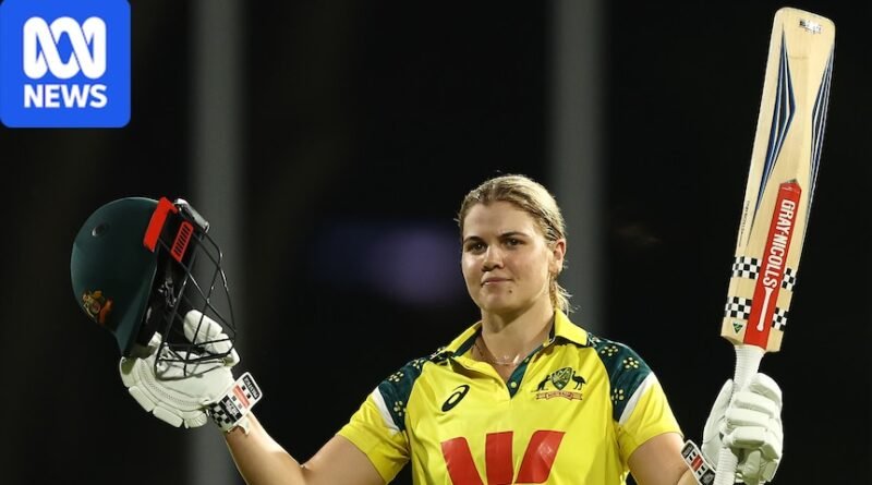 Georgia Voll smashes quickfire ton as Australia wraps up Bangladesh series